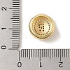 Rack Plating Brass & Cubic Zirconia Pendants KK-Z047-07G-R-RS-3