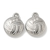 Anti-Tarnish 304 Stainless Steel Pendants STAS-Q334-12P-03-1