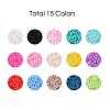 150G 15 Colors Handmade Polymer Clay Beads CLAY-JP0001-14-4mm-2