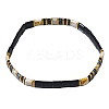 Vintage Glass & Brass & Natural Stone Beaded Stretch Bracelets for Women and Girls LF4427-2-1