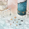 304 Stainless Steel Charms STAS-SC0002-40-5