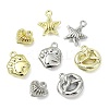 32Pcs 8 Styles Alloy Pendants FIND-CJ0004-20-8