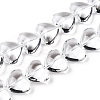 Transparency Glass Beads Strands GLAA-T023-13B-1