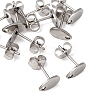 Non-Tarnish 304 Stainless Steel Stud Earring Findings LS-X-STAS-R063-38-2