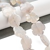 Natural White Agate Beads Strands G-F769-G01-02-1