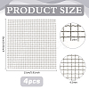 304 Stainless Steel Aquatic Plant Repellent Sheet AJEW-WH0248-606-2