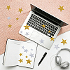 4 Bags 2 Colors EVA Self Adhesive Stickers STIC-CP0001-23-6