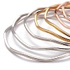 7Pcs Women's Simple Fashion PVD Vacuum Plating 201 Stainless Steel Stackable Bangles BJEW-O182-08M-1-3