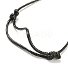 Adjustable Natural Mixed Gemstone Pendant Necklaces NJEW-I246-02-4