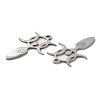 Non-Tarnish 304 Stainless Steel Pendants STAS-D050-03P-2