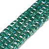 Electroplate Glass Beads Strands EGLA-R030-6x6mm-11-1