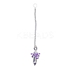 Crystal Fairy Beaded Wall Hanging Decoration Pendant Decoration LS-HJEW-G019-02D-1