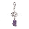 7Pcs Chakra Alloy Pendant Decoraton HJEW-JM02157-2