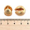 Textured Teardrop Brass Hoop Earrings for Women EJEW-U055-26G-3