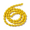Faceted Glass Beads Strands GLAA-E037-02C-2