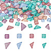 240Pcs 2 Style Transparent Glass Cabochons GLAA-EL0001-02B-1