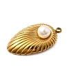 304 Stainless Steel Pendants STAS-Z149-08G-2