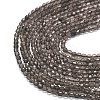 Natural Smoky Quartz Beads Strands G-A260-A53-01-3