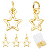 Brass Pendants KK-BBC0015-30C-1