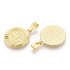 Brass Pendants KK-T070-01G-06-1