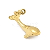 304 Stainless Steel Pendants LS-STAS-P391-01F-G-2