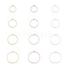Brass Wine Glass Charm Rings KK-CD0001-05-2