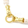 Natural Mixed Gemstone & Pearl Beaded Necklaces NJEW-G099-07G-3