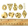 16Pcs 8 Style 201 Stainless Steel Pendants DIY-FS0005-37G-5