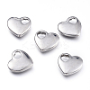Tarnish Resistant 304 Stainless Steel Pendants STAS-F240-12P-1