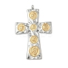 304 Stainless Steel Pendants X-STAS-R164-02GP-1