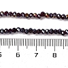 Baking Electroplate Glass Beads Strands DGLA-A039-J2MM-B22-4
