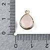 Natural Rose Quartz Faceted Pendants G-U019-05G-09-3