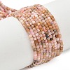Natural Pink Opal Beads Strands G-Z104-C01-2mm-2