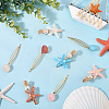 4 Bags 4 Colors Snap Hair Clips PHAR-CY0001-03-3