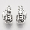 Tibetan Style Alloy Pendants X-TIBEP-T009-35AS-RS-2