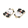 Alloy Enamel Pendants ENAM-D046-09G-04-2