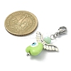 Angel Evil Eye Resin Pendant Decorations HJEW-TA00050-3