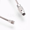 Tarnish Resistant 304 Stainless Steel Bracelet Making BJEW-F167-04P-A-4