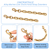 Alloy Mariner Link Chain Purse Strap Extenders LS-DIY-WH0304-706AG-5