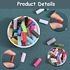 100Pcs Imitation Gemstone Acrylic Beads OACR-SP0001-05D-6