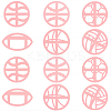 12Pcs PP Plastic Molds DIY-SC0030-54-1