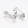 Tarnish Resistant 304 Stainless Steel Brooch Findings LS-STAS-P168-07P-2