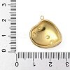 304 Stainless Steel Rhinestone Pendants STAS-P408-15G-3