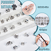 Ocean Theme Tibetan Style Alloy European Large Hole Beads FIND-NB0003-42-4