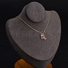 925 Sterling Silver Colorful Cubic Zirconia Constellation Pendant Cable Chain Necklaces for Women STER-R009-01G-07-3
