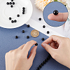 Natural Obsidian Beads Strands G-PH0028-8mm-14-3