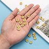 Iron Grade A Crystal Rhinestone Spacer Beads RB-A010-10MM-G-4
