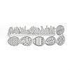 Easter Carbon Steel Cutting Dies Stencils X-DIY-G029-29MP-1