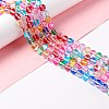 Synthetic Moonstone Beads Strands G-E573-02B-33-1