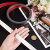 201 Stainless Steel Self-Adhesive Flexible Molding Trim FIND-WH0139-141B-02-3